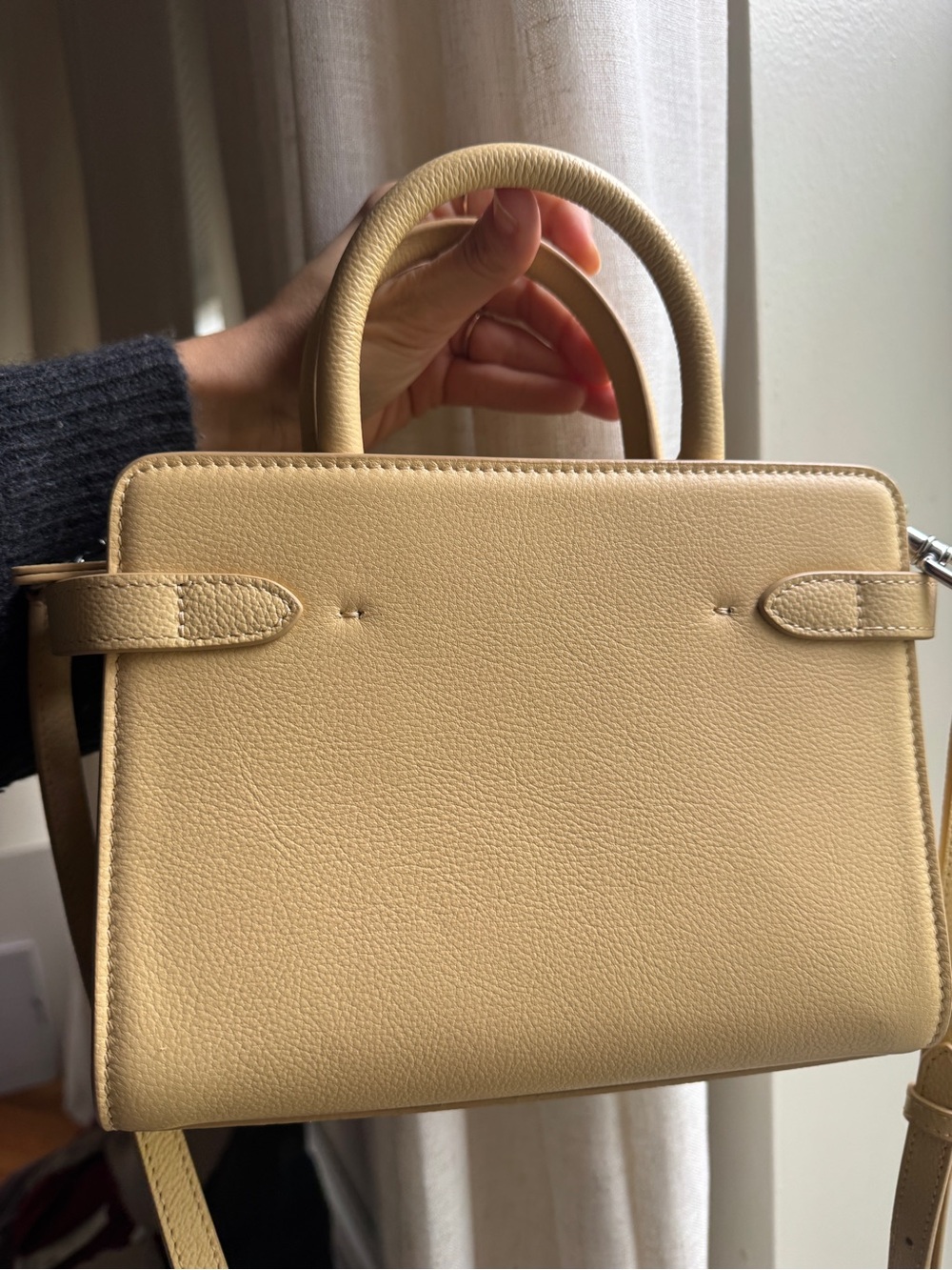 Le Tanneur Emilie bag in Aurore Yellow - Picture 5 of 8